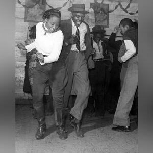1939 Jitterbugging At Juke Joint Outside Clarksdale Mississippi 8x10 Photo Print